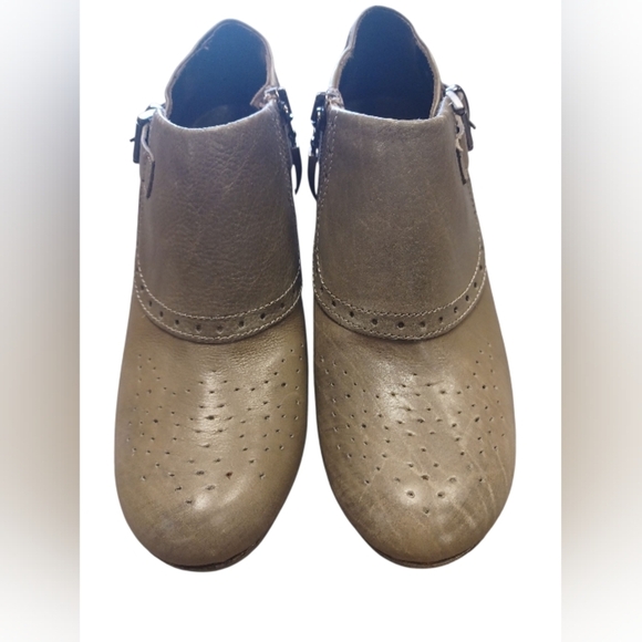 Lorenzo Mari EUC Leather Pumps Light Sage Size 6 - Picture 4 of 7